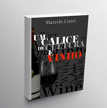 Capa para livro: Um cálice de cultura e vinho